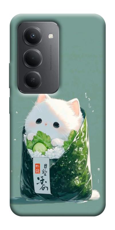 Чехол itsPrint Cat onigiri для Xiaomi Redmi 15 (Global), еда, купить оптом с доставкой