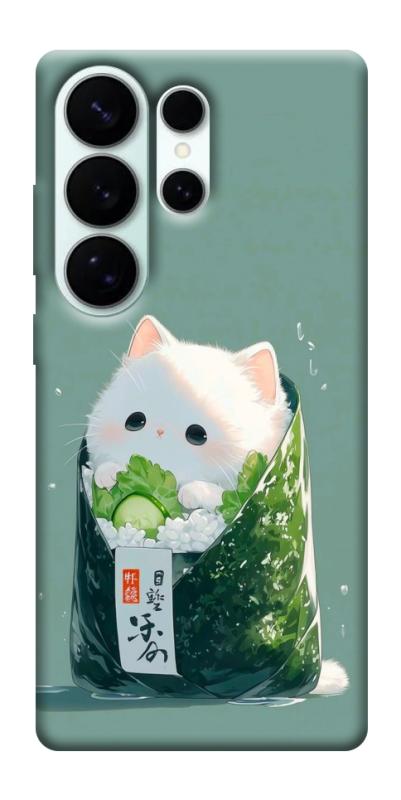 Чехол itsPrint Cat onigiri для Samsung Galaxy S26 Ultra, еда, купить оптом с доставкой
