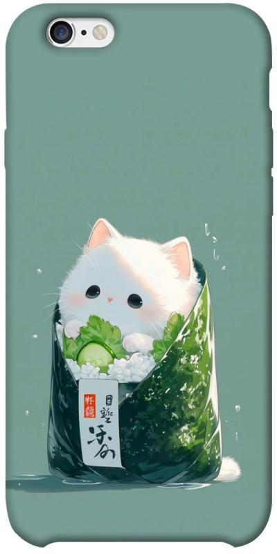 Чехол itsPrint Cat onigiri для Apple iPhone 6/6s plus (5.5"), еда, купить оптом с доставкой