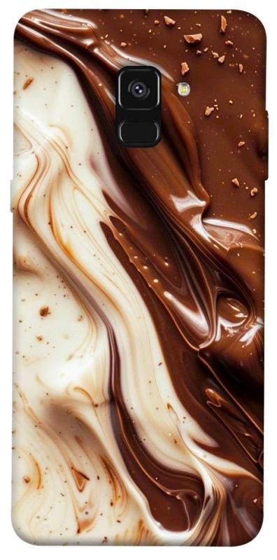 Чехол itsPrint Chocolat combo для Samsung A530 Galaxy A8 (2018), еда, купить оптом с доставкой