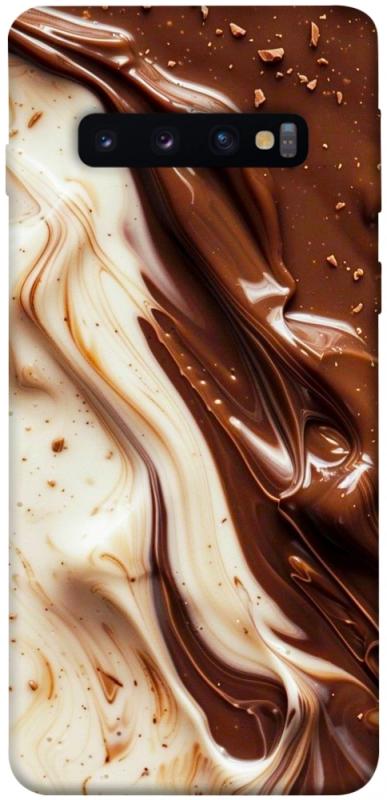 Чехол itsPrint Chocolat combo для Samsung Galaxy S10, еда, купить оптом с доставкой