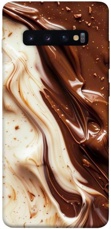 Чехол itsPrint Chocolat combo для Samsung Galaxy S10+, еда, купить оптом с доставкой