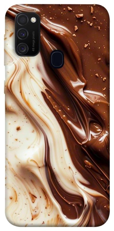 Чехол itsPrint Chocolat combo для Samsung Galaxy M30s / M21, еда, купить оптом с доставкой