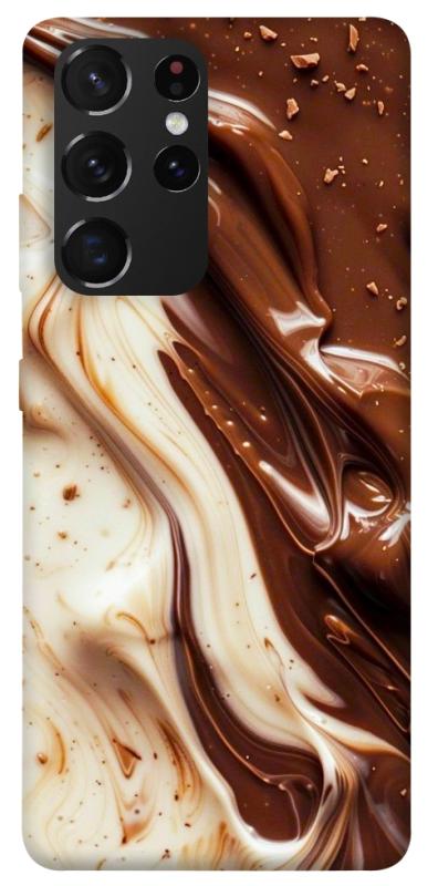 Чехол itsPrint Chocolat combo для Samsung Galaxy S21 Ultra, еда, купить оптом с доставкой
