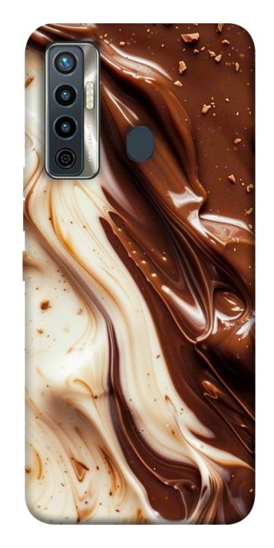Чехол itsPrint Chocolat combo для TECNO Camon 17 Pro, еда, купить оптом с доставкой
