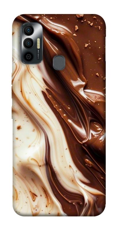 Чехол itsPrint Chocolat combo для TECNO Spark 7, еда, купить оптом с доставкой