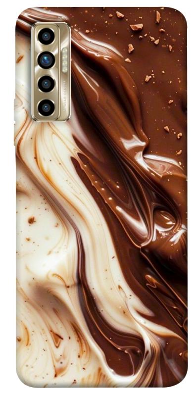 Чехол itsPrint Chocolat combo для TECNO Camon 17P, еда, купить оптом с доставкой