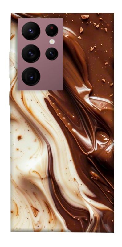 Чехол itsPrint Chocolat combo для Samsung Galaxy S22 Ultra, еда, купить оптом с доставкой