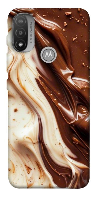 Чехол itsPrint Chocolat combo для Motorola Moto E20, еда, купить оптом с доставкой