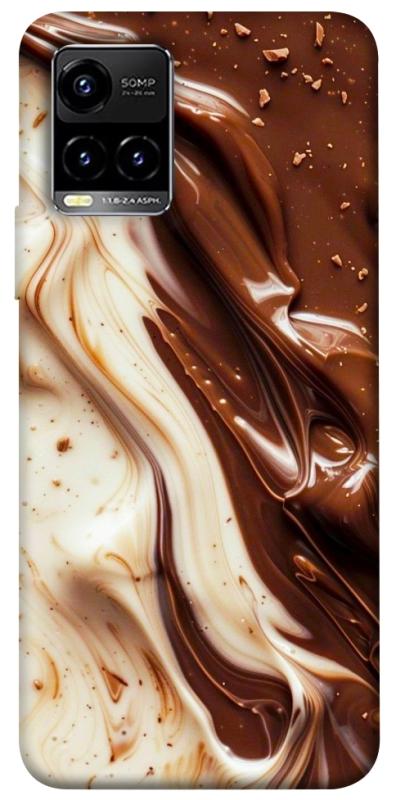 Чехол itsPrint Chocolat combo для Vivo Y21 / Y33s, еда, купить оптом с доставкой