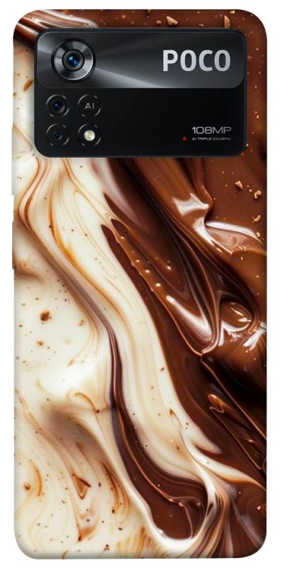 Чехол itsPrint Chocolat combo для Xiaomi Poco X4 Pro 5G, еда, купить оптом с доставкой