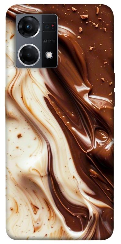 Чохол itsPrint Chocolat combo для Oppo Reno 7 4G, їжа, купити оптом з доставкою