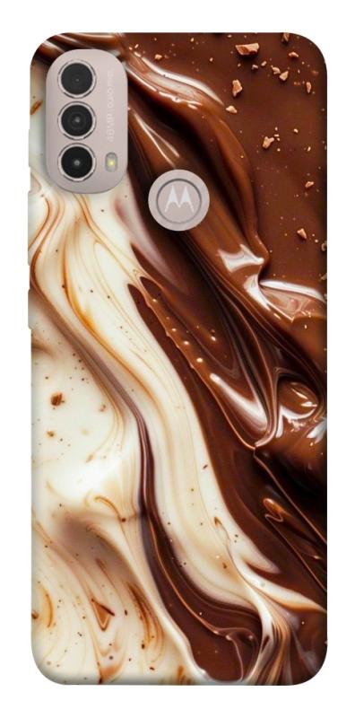 Чехол itsPrint Chocolat combo для Motorola Moto E40, еда, купить оптом с доставкой