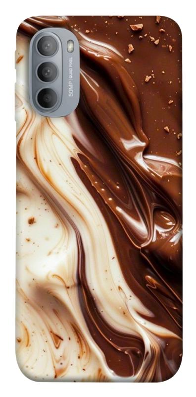 Чехол itsPrint Chocolat combo для Motorola Moto G31, еда, купить оптом с доставкой
