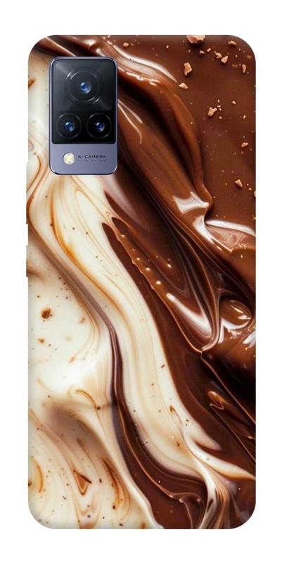 Чохол itsPrint Chocolat combo для Vivo V21, їжа, купити оптом з доставкою