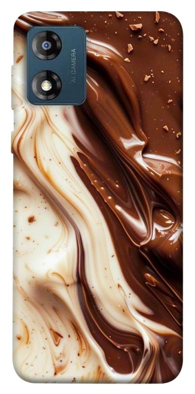 Чехол itsPrint Chocolat combo для Motorola Moto E13, еда, купить оптом с доставкой