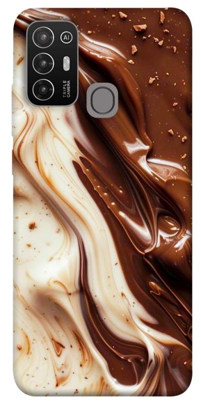 Чехол itsPrint Chocolat combo для ZTE Blade A52, еда, купить оптом с доставкой