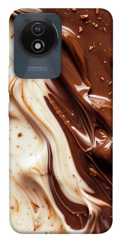 Чехол itsPrint Chocolat combo для Vivo Y02, еда, купить оптом с доставкой