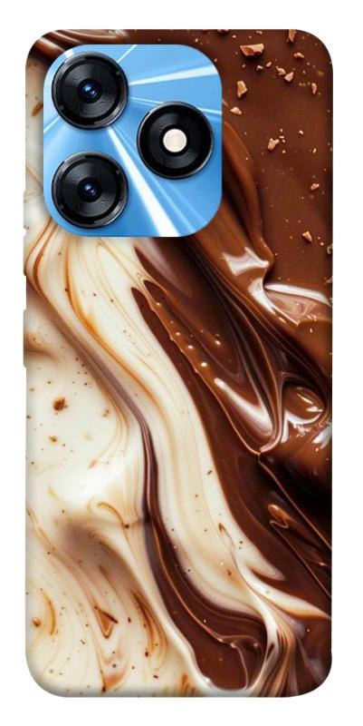 Чехол itsPrint Chocolat combo для TECNO Spark 10 Pro, еда, купить оптом с доставкой