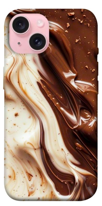 Чехол itsPrint Chocolat combo для Apple iPhone 15 (6.1"), еда, купить оптом с доставкой