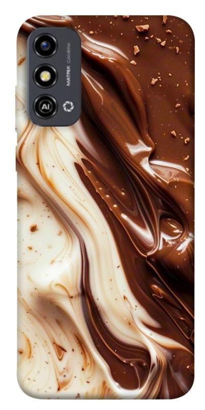 Чохол itsPrint Chocolat combo для ZTE Blade A53, їжа, купити оптом з доставкою