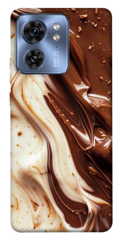 Чехол itsPrint Chocolat combo для Motorola Edge 40, еда, купить оптом с доставкой