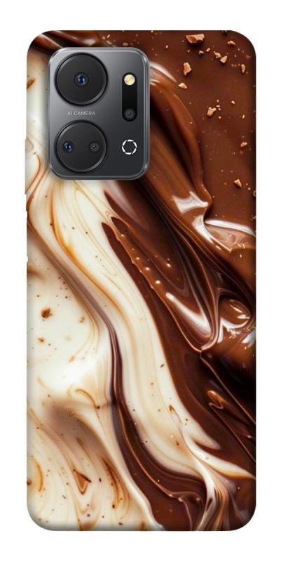 Чехол itsPrint Chocolat combo для Huawei Honor X7a, еда, купить оптом с доставкой