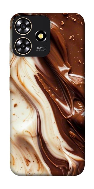 Чехол itsPrint Chocolat combo для ZTE Blade A73 4G, еда, купить оптом с доставкой