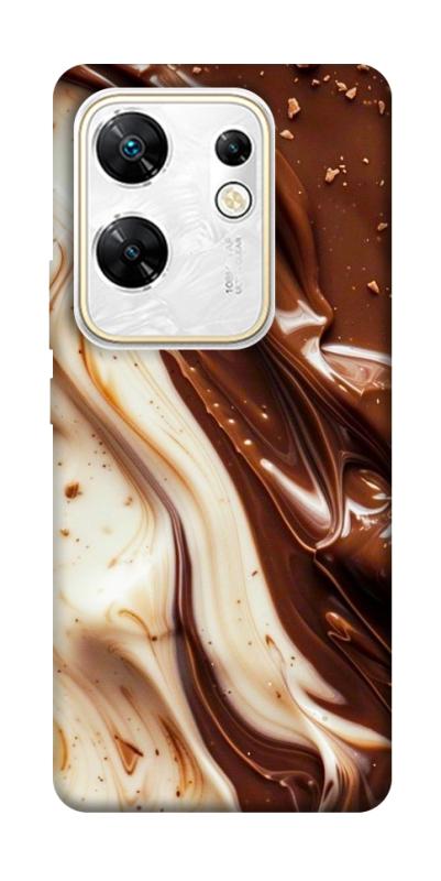 Чехол itsPrint Chocolat combo для Infinix Zero 30 4G, еда, купить оптом с доставкой