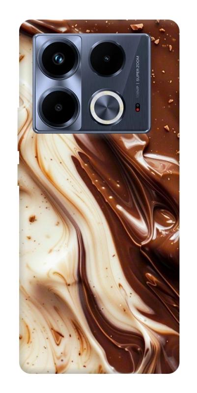 Чехол itsPrint Chocolat combo для Infinix Note 40 4G, еда, купить оптом с доставкой