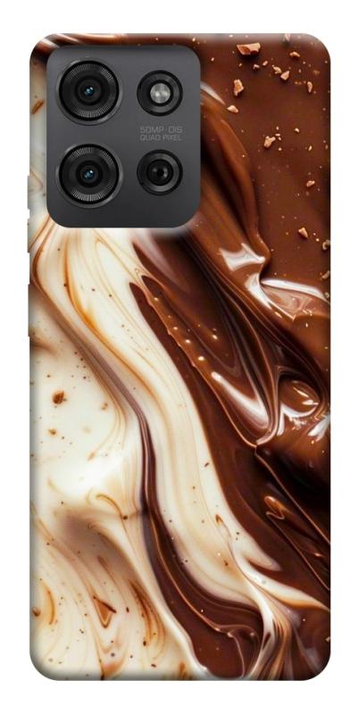 Чехол itsPrint Chocolat combo для Motorola Moto G75 5G, еда, купить оптом с доставкой