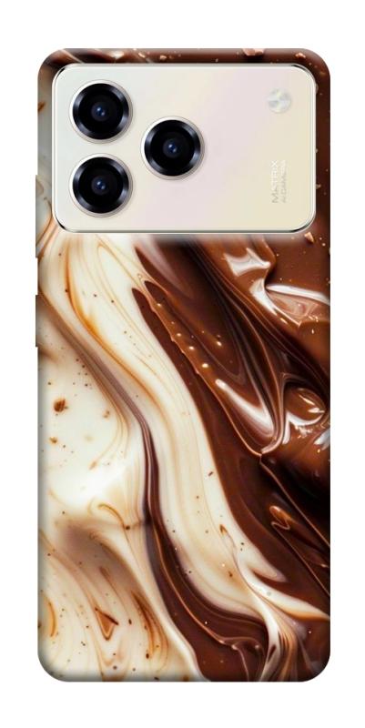 Чехол itsPrint Chocolat combo для ZTE Blade A76, еда, купить оптом с доставкой