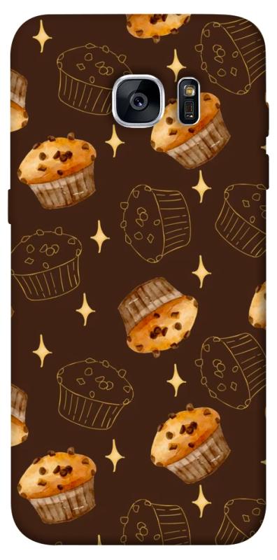 Чехол itsPrint Chocolate muffins для Samsung G935F Galaxy S7 Edge, еда, купить оптом с доставкой
