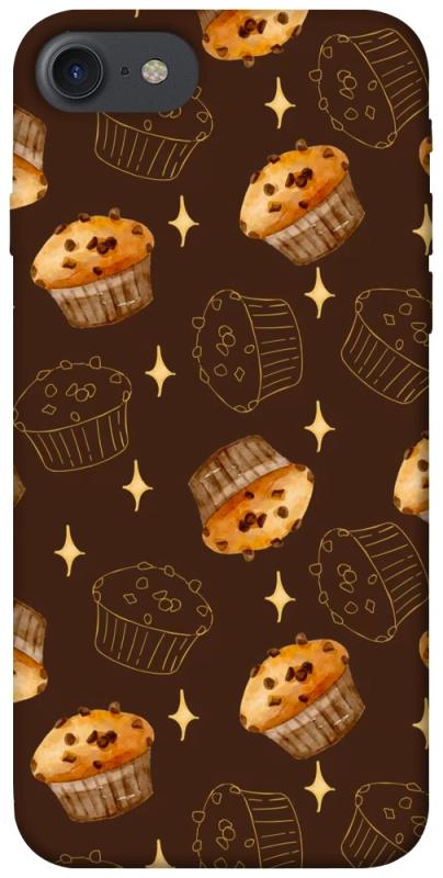 Чехол itsPrint Chocolate muffins для Apple iPhone 7 / 8 (4.7"), еда, купить оптом с доставкой