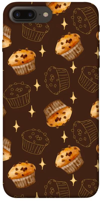 Чехол itsPrint Chocolate muffins для Apple iPhone 7 plus / 8 plus (5.5"), еда, купить оптом с доставкой