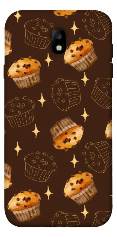 Чехол itsPrint Chocolate muffins для Samsung J730 Galaxy J7 (2017), еда, купить оптом с доставкой