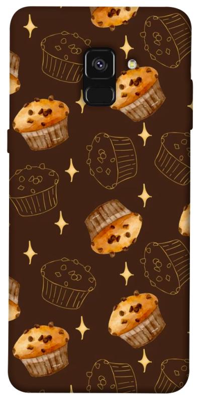 Чехол itsPrint Chocolate muffins для Samsung A530 Galaxy A8 (2018), еда, купить оптом с доставкой
