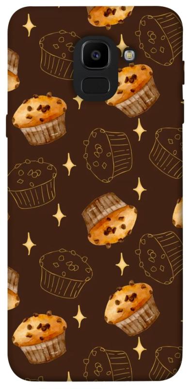 Чехол itsPrint Chocolate muffins для Samsung J600F Galaxy J6 (2018), еда, купить оптом с доставкой