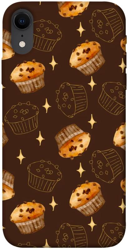 Чехол itsPrint Chocolate muffins для Apple iPhone XR (6.1"), еда, купить оптом с доставкой