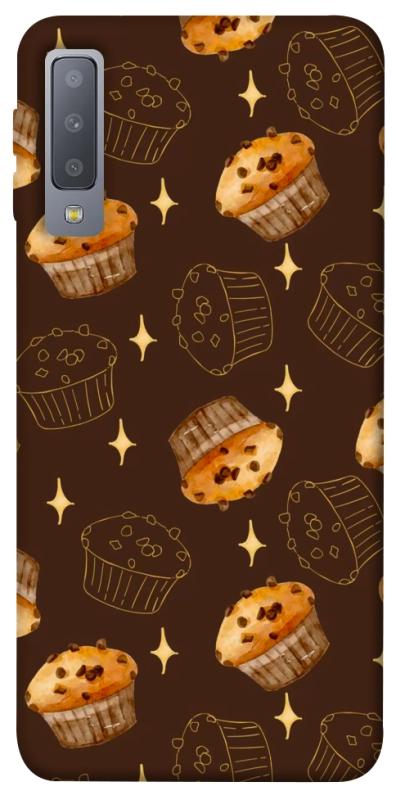 Чехол itsPrint Chocolate muffins для Samsung A750 Galaxy A7 (2018), еда, купить оптом с доставкой