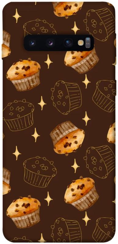 Чехол itsPrint Chocolate muffins для Samsung Galaxy S10, еда, купить оптом с доставкой