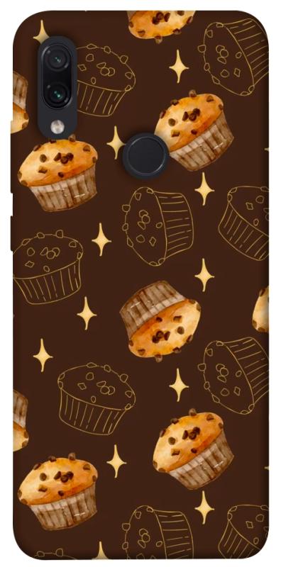 Чехол itsPrint Chocolate muffins для Xiaomi Redmi Note 7 / Note 7 Pro / Note 7s, еда, купить оптом с доставкой