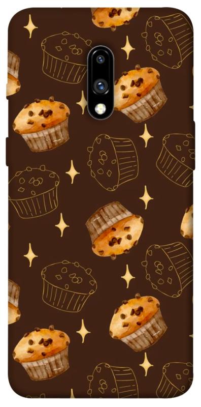 Чехол itsPrint Chocolate muffins для OnePlus 7, еда, купить оптом с доставкой