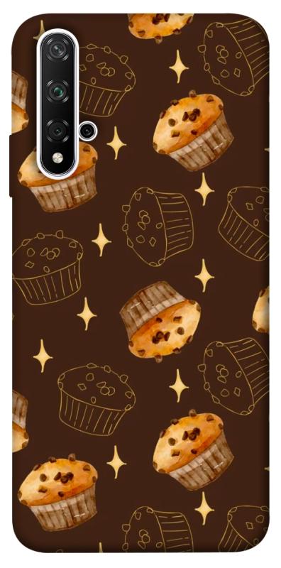 Чехол itsPrint Chocolate muffins для Huawei Honor 20 / Nova 5T, еда, купить оптом с доставкой