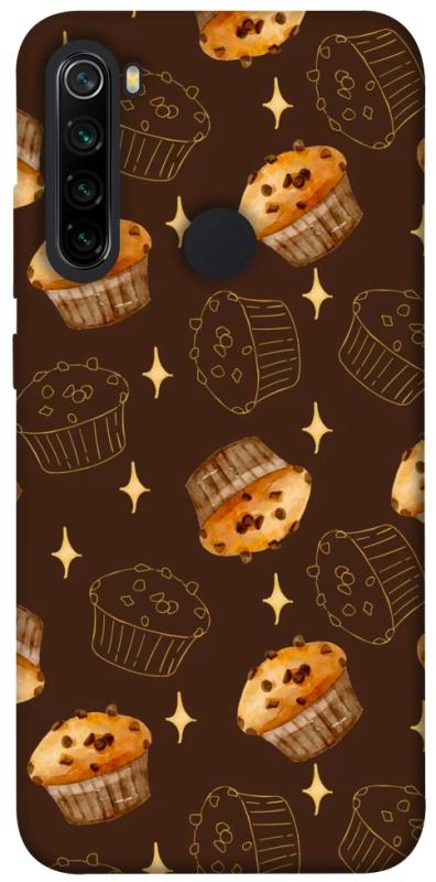 Чехол itsPrint Chocolate muffins для Xiaomi Redmi Note 8, еда, купить оптом с доставкой