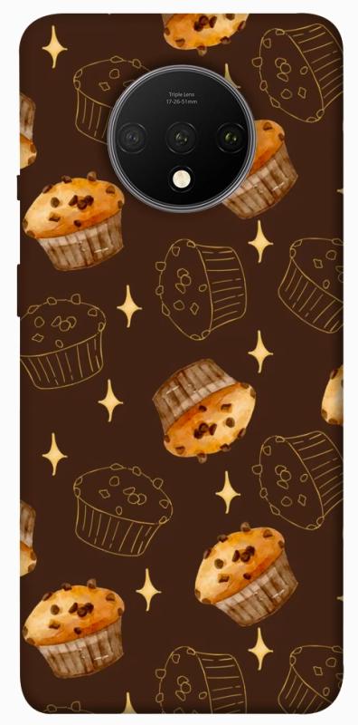 Чохол itsPrint Chocolate muffins для OnePlus 7T, їжа, купити оптом з доставкою