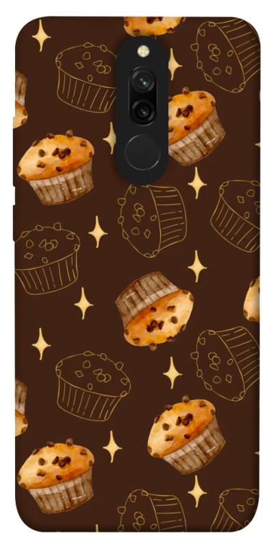 Чехол itsPrint Chocolate muffins для Xiaomi Redmi 8, еда, купить оптом с доставкой