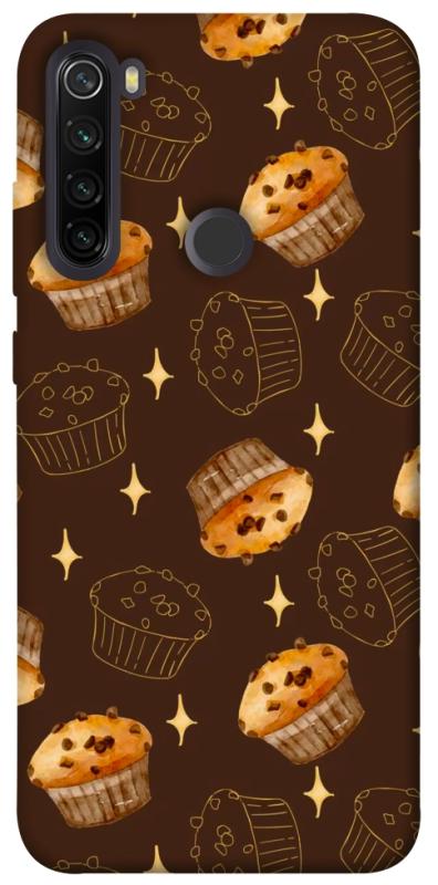 Чехол itsPrint Chocolate muffins для Xiaomi Redmi Note 8T, еда, купить оптом с доставкой