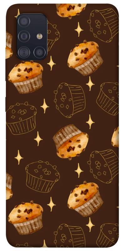 Чехол itsPrint Chocolate muffins для Samsung Galaxy A51, еда, купить оптом с доставкой