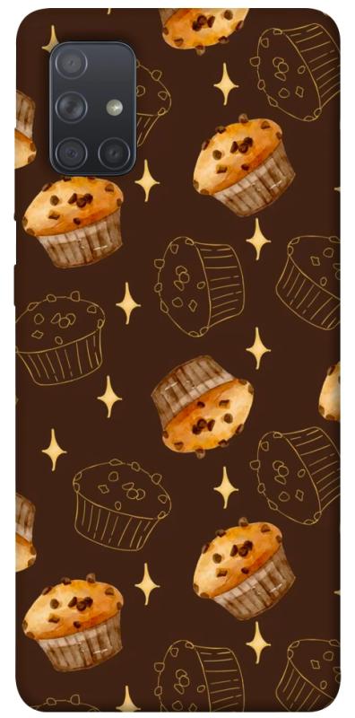 Чехол itsPrint Chocolate muffins для Samsung Galaxy A71, еда, купить оптом с доставкой